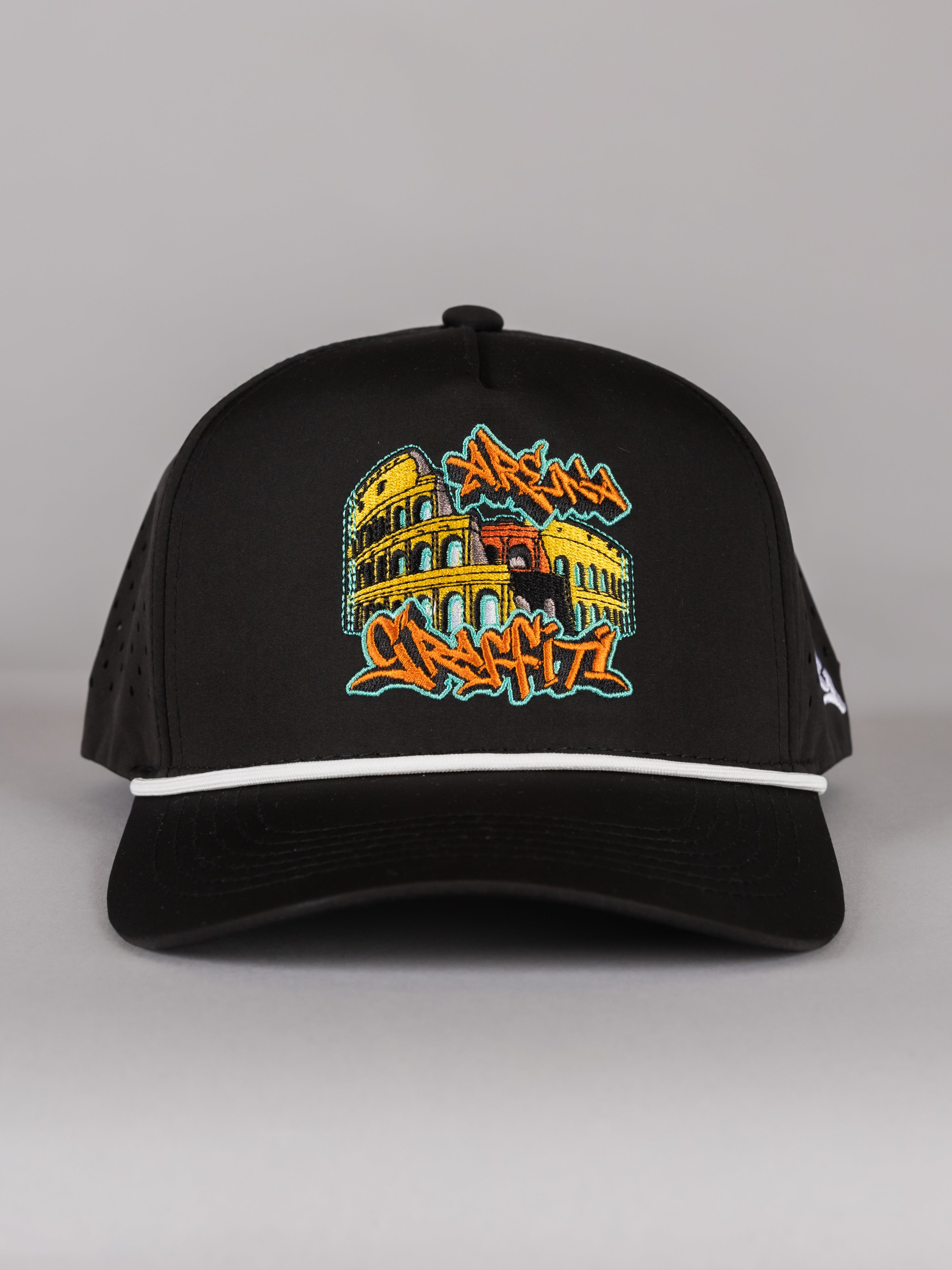 Black Arena Graffiti Hat