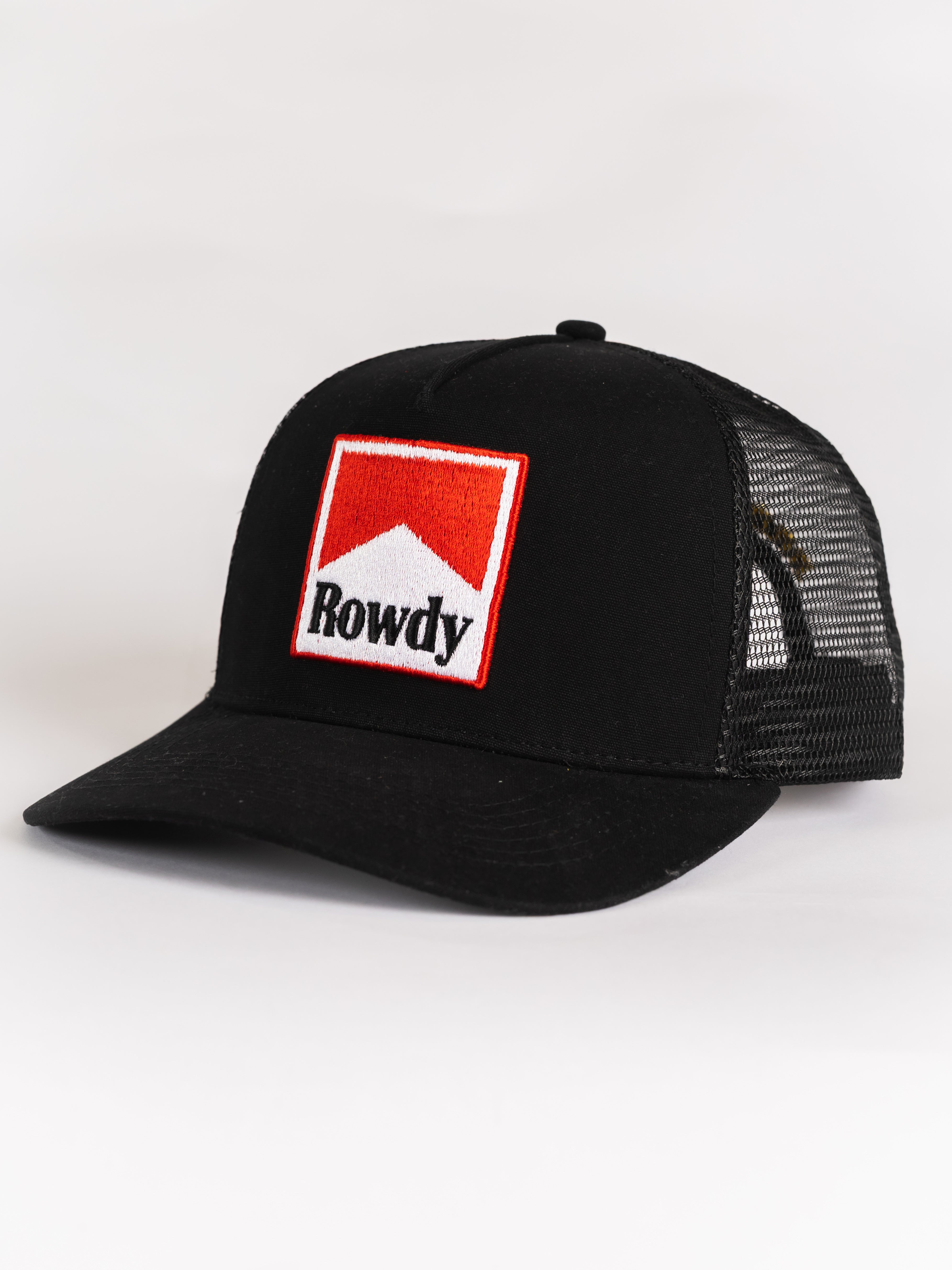 Black Rowdy Mesh Hat