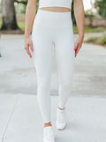 AG High-Rise 28" Active Leggings | Cream image 0